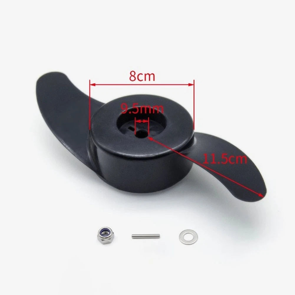 Anti-tangling Outboard Propeller for Quick-install DIY Replacement