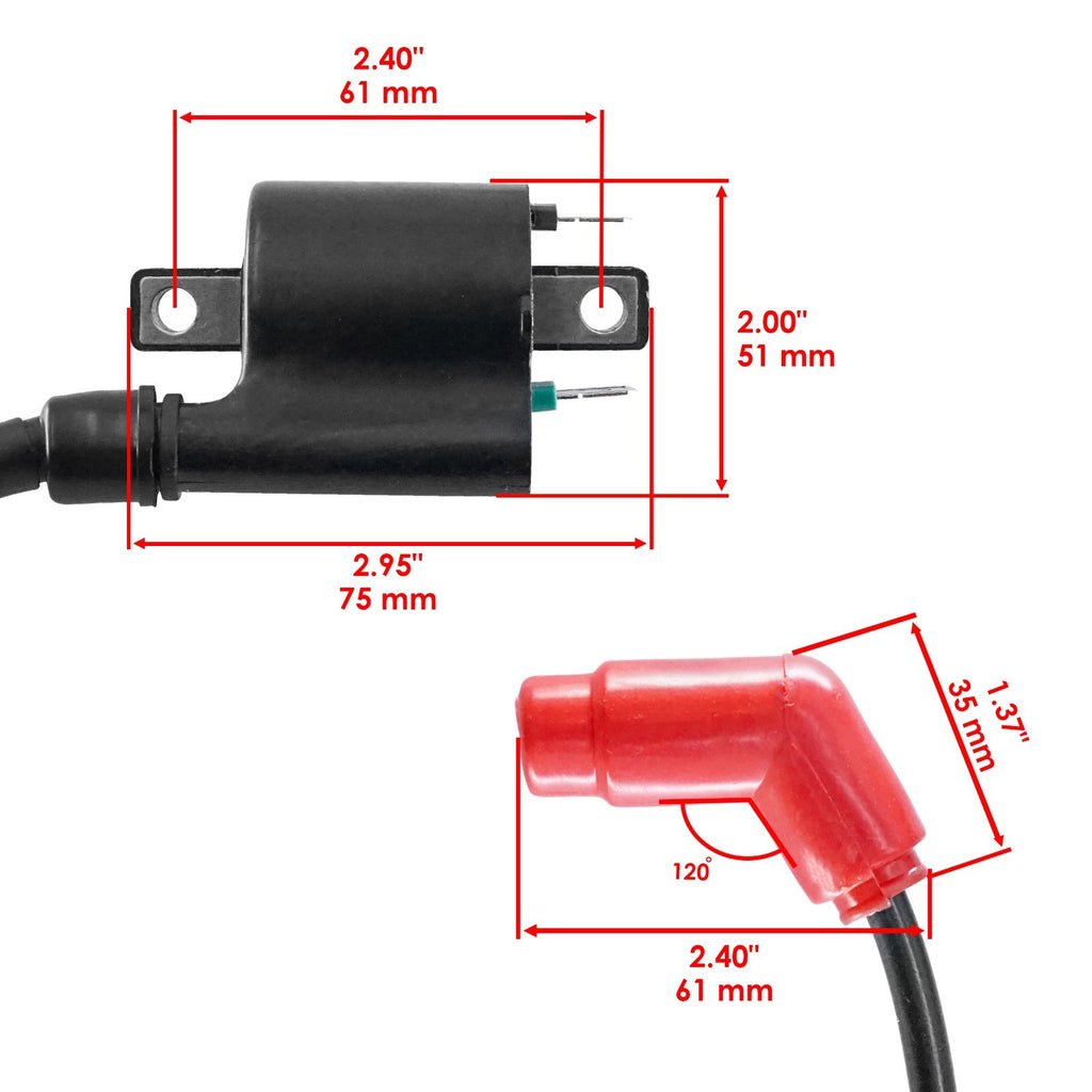 Ignition Coil with Cap for Honda (30510-K28-A61) (2009–2014)