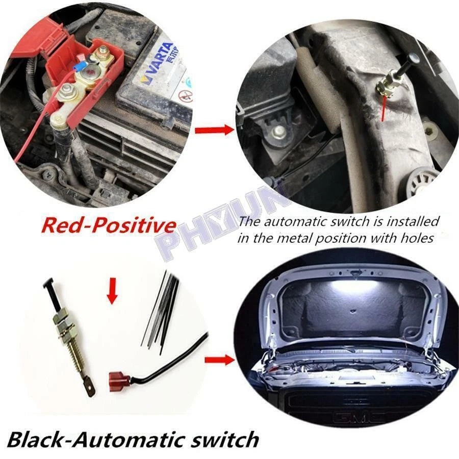 LED Light Strip for Car Engine Bay (Universal Fit)