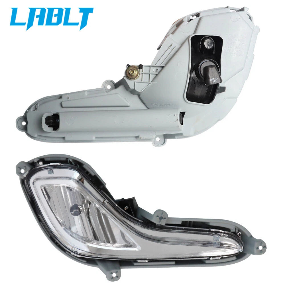 Set of 2 Front Fog Lights for Hyundai Accent (2014–2015)