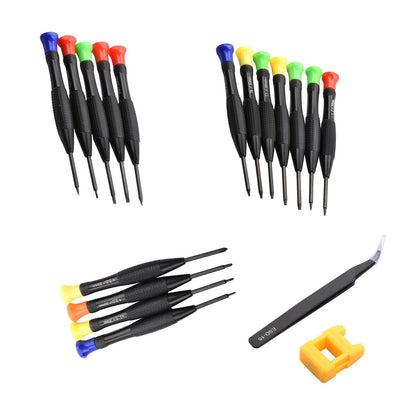 18PCS Precision Screwdriver Set with Magnetizer for Automotive Repairs