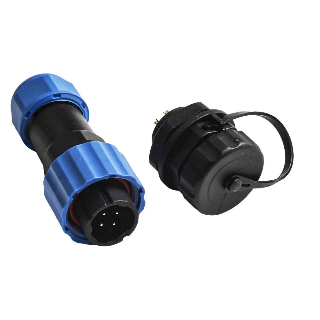Socket Circular Connector SP16 for Panel Welding (2/3/4/5/7/9 Pin)