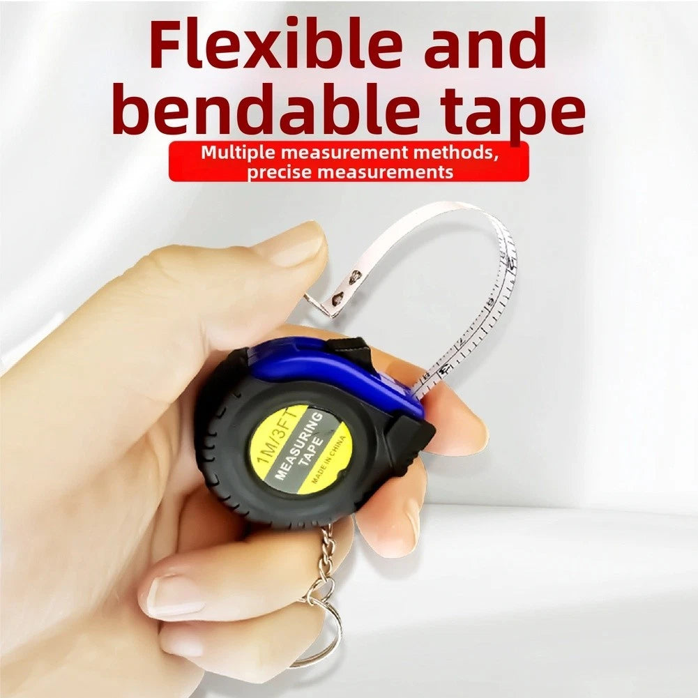 Measuring Gadget Keychain Tape for Auto Use (1M 3FT)