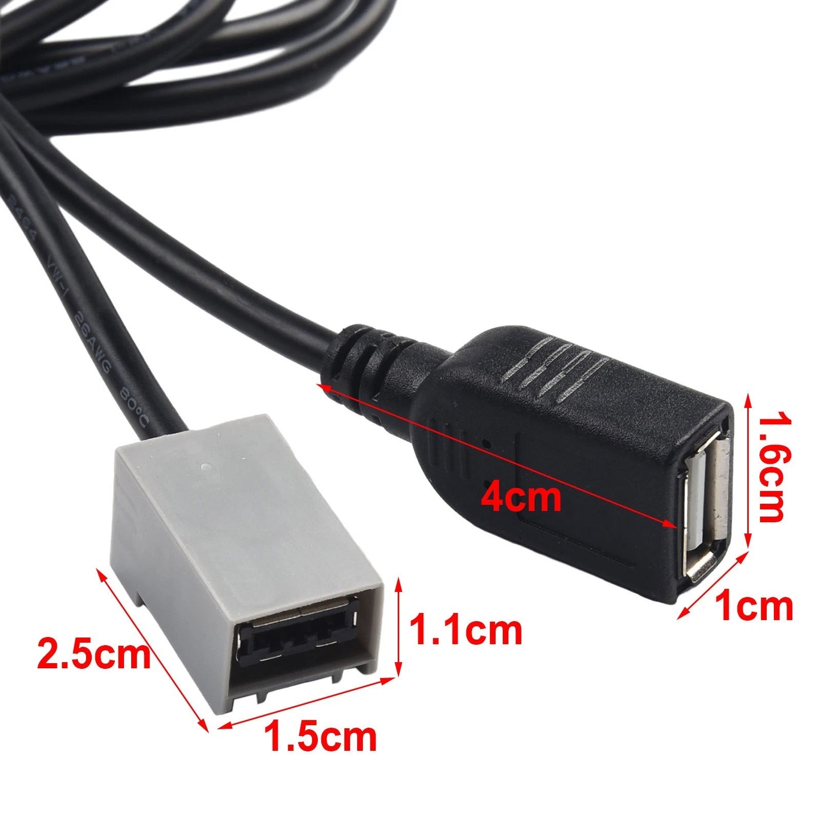 Female Cable U Disk Data Conversion USB2.0 for Honda Civic (2001–2021)