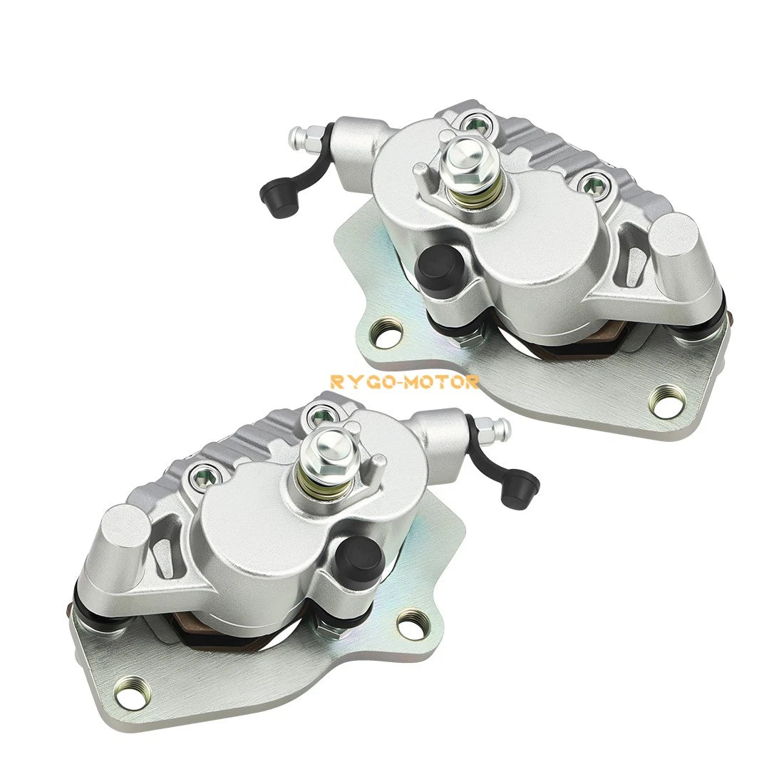Front Left Right Brake Caliper & Pads for Kawasaki Mule PRO-MX KAF700 (2019–2024)