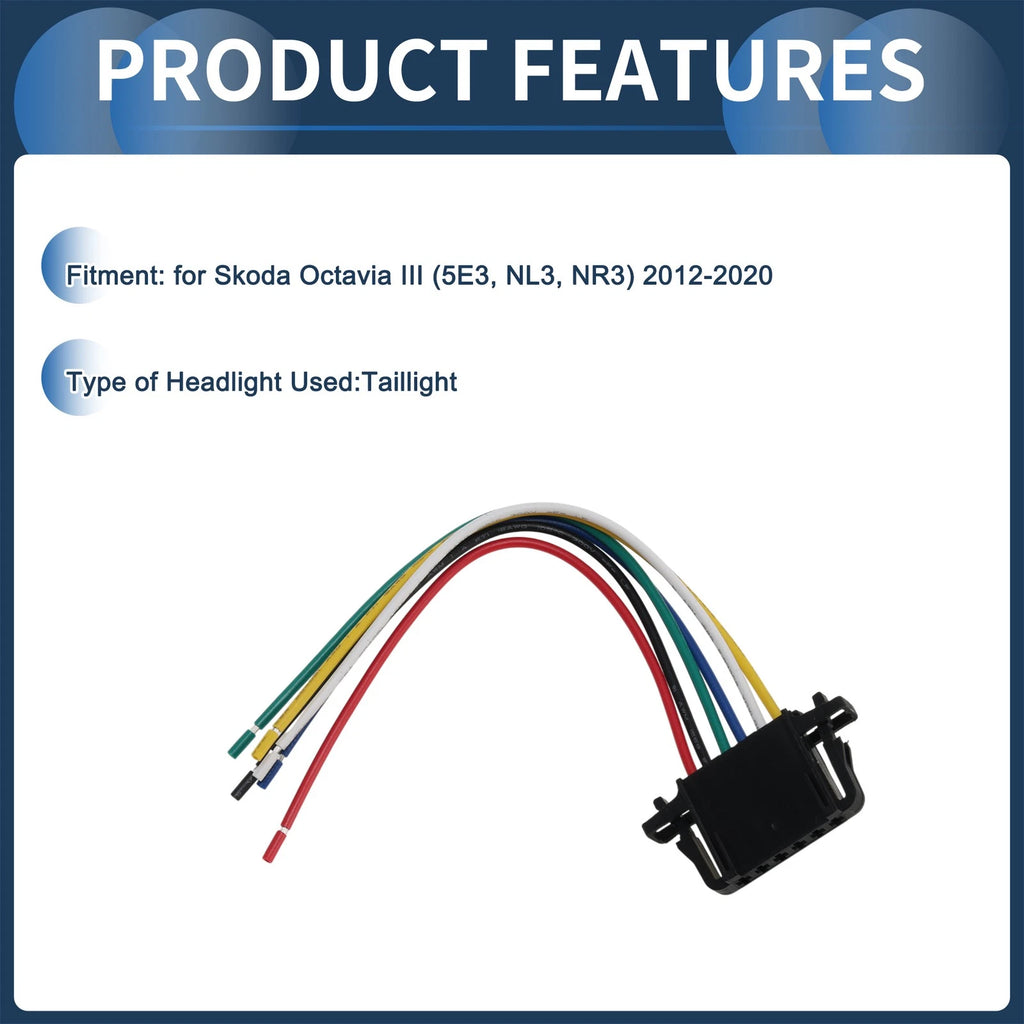 Headlight Wiring Harness Assembly for Skoda Octavia III (5E3) (2012–2020)