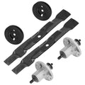 Deck Spindle with Blade and Pulley for John Deere X304 X310 42 inch (2011–2018)