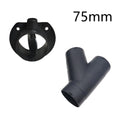 75mm Plastic Exhaust Pipe Branch Connector Adapter for Eberspacher