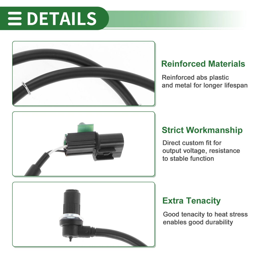 ABS Wheel Speed Sensor Replacement for Mitsubishi Pajero (2009–2016)