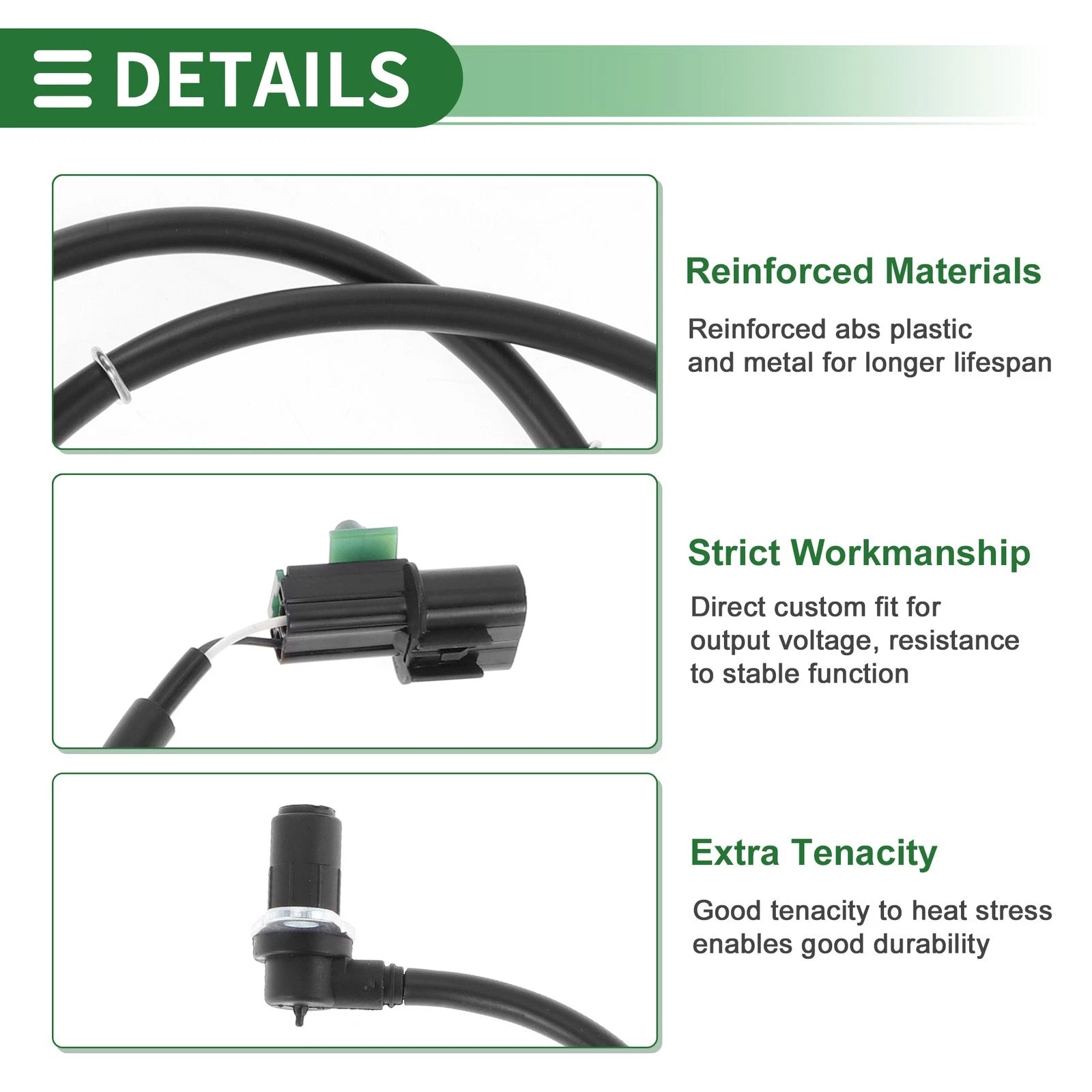 ABS Wheel Speed Sensor Replacement for Mitsubishi Pajero (2009–2016)