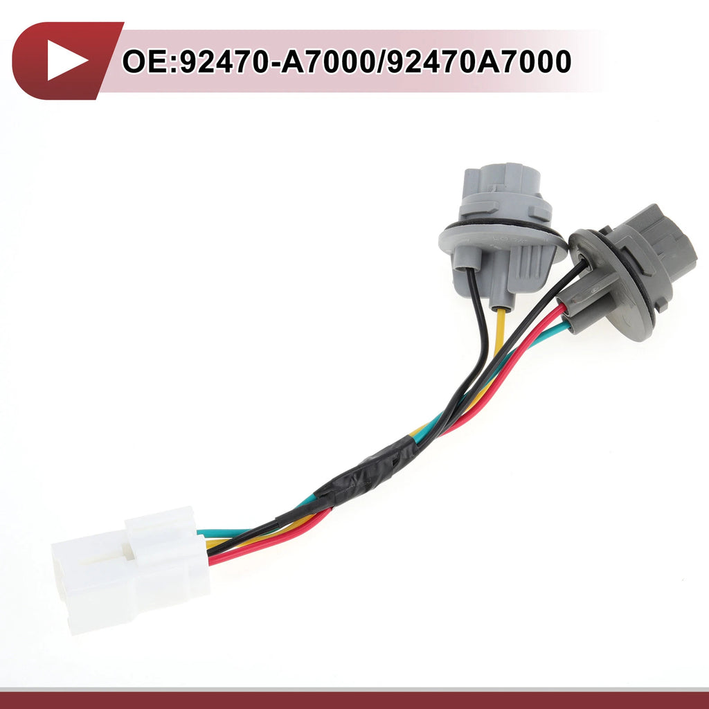 Rear Tail Light Bulb Socket Harness for Kia Forte (2014–2016) No. 92470A7000