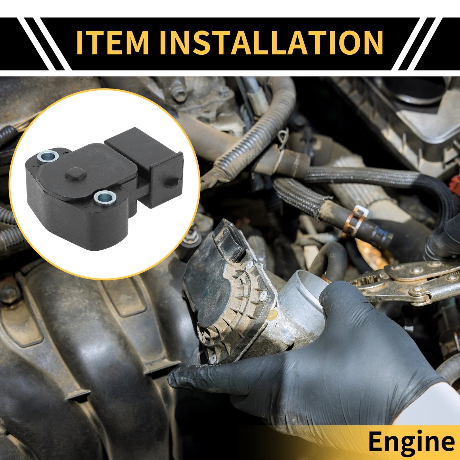 Throttle Position Sensor TPS Replacement for Ford Ranger (1993–1994)