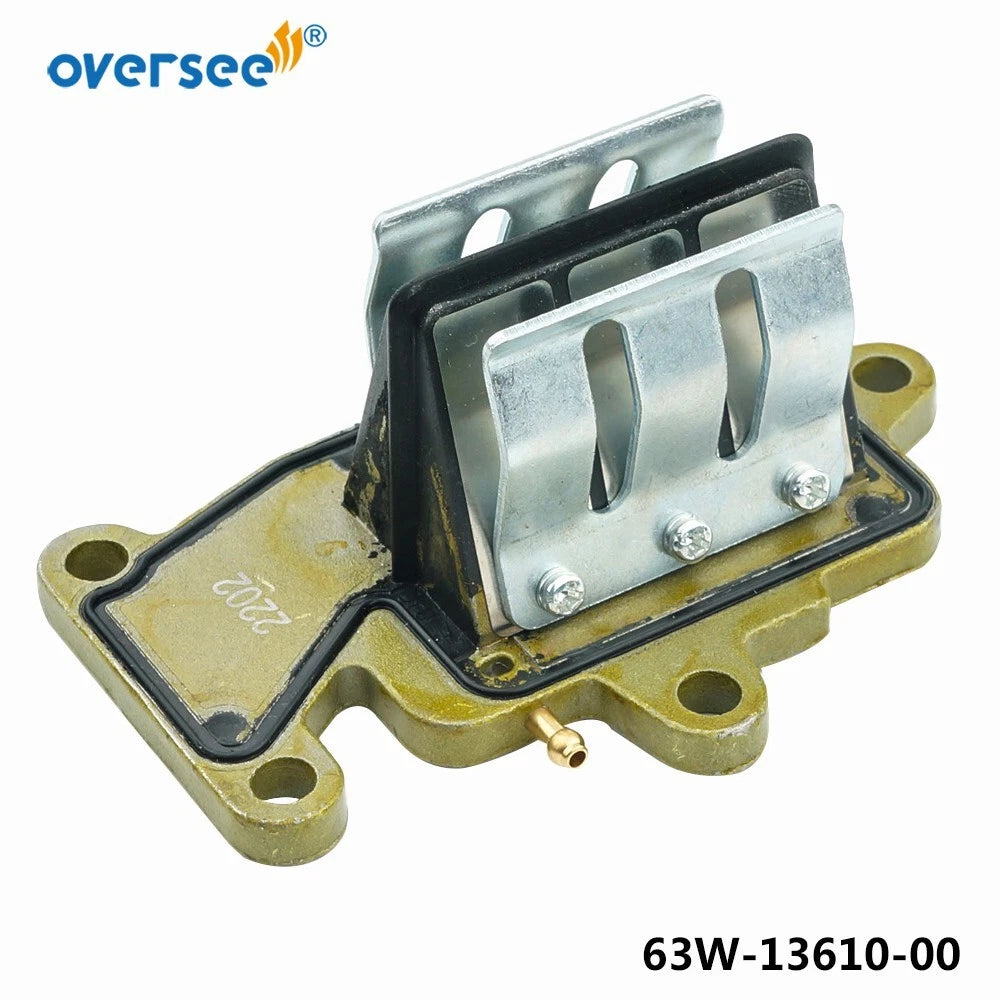 Reed Valve Assy for Yamaha Parsun Powertec 9.9 15HP Outboard (63W-13610-00)