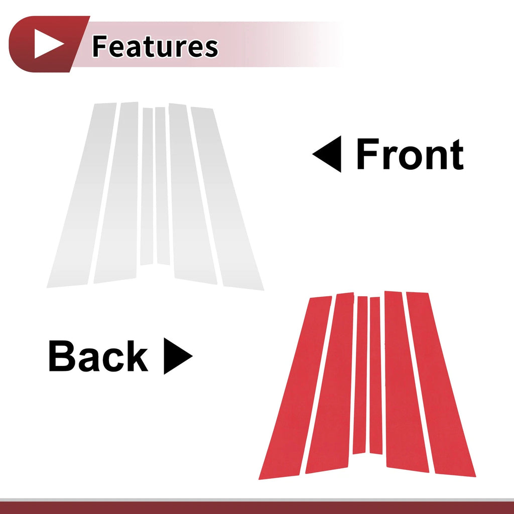 Door Pillar Window Trim Replacement for Mercury Grand Marquis (1998–2002)