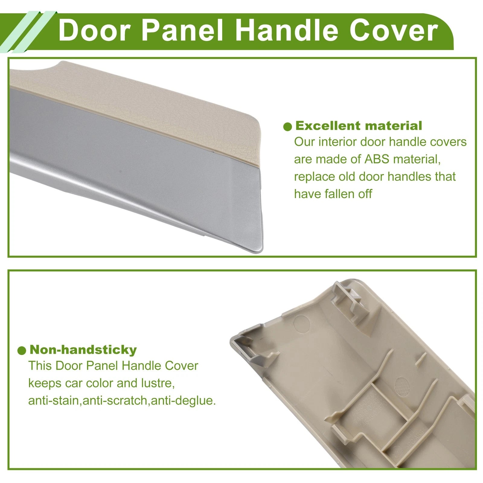 Door Panel Handle Pull Trim Cover for Toyota Corolla (2014–2018) No.7464602430