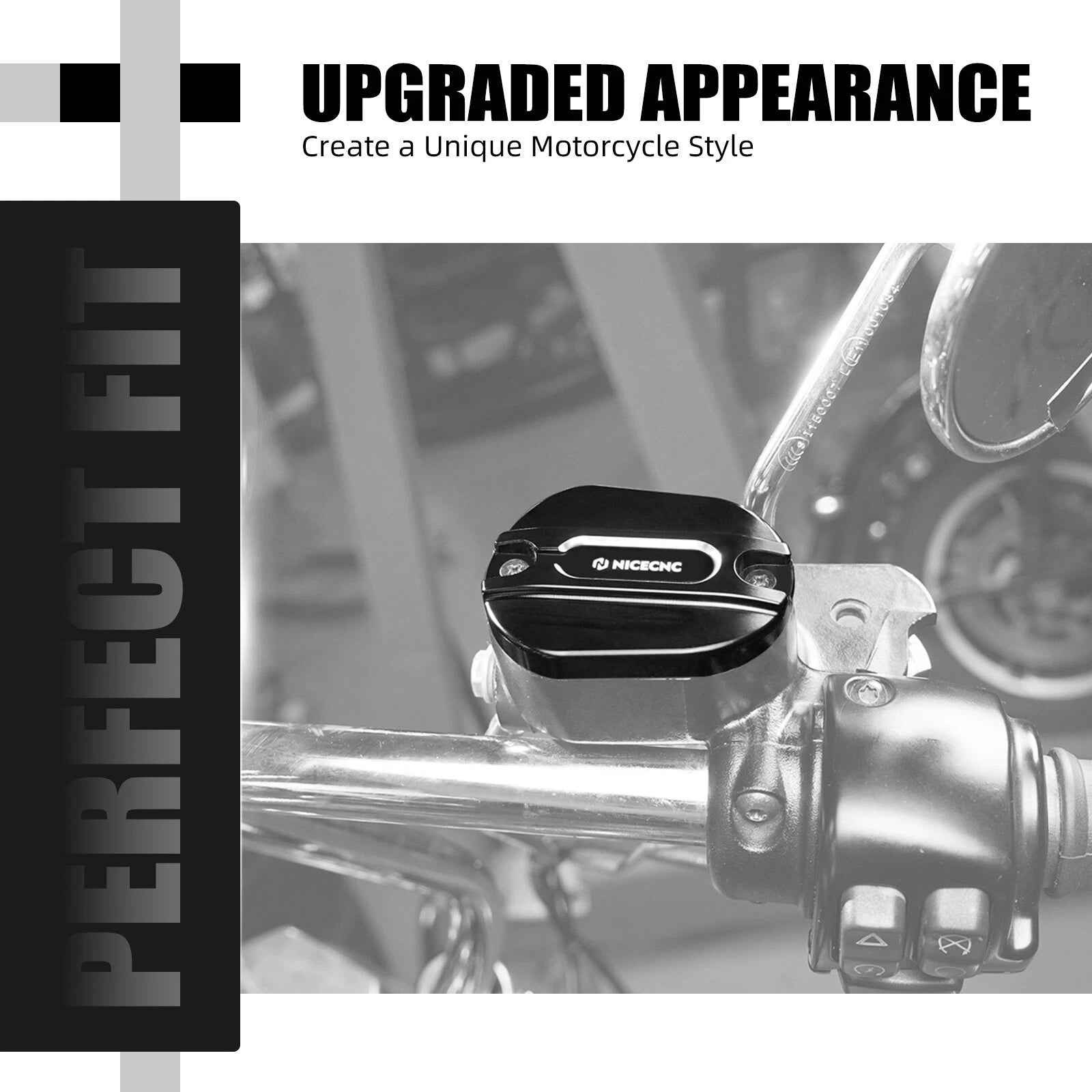 Front Brake Master Cylinder Cover Cap for Harley Seventy Two XL1200V (2012–2016)