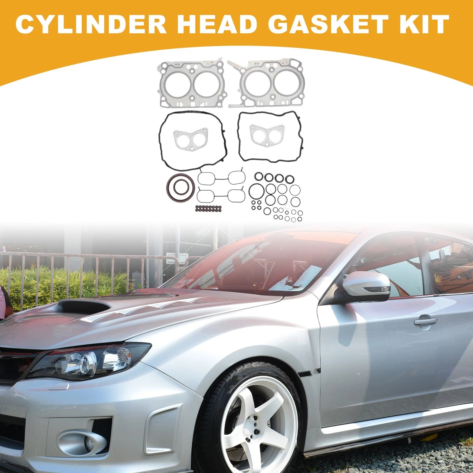 Cylinder Head Gasket Kit Replacement for Subaru FB25 2.5L (2011–2018)
