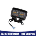 Dual Odometer Speedometer Gauge Black for Honda CG125 (2011–2019)