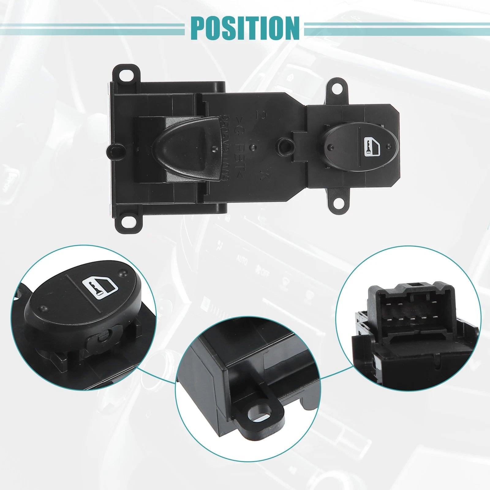 Passenger Side Power Window Switch for Honda Civic Coupe (2006–2011)