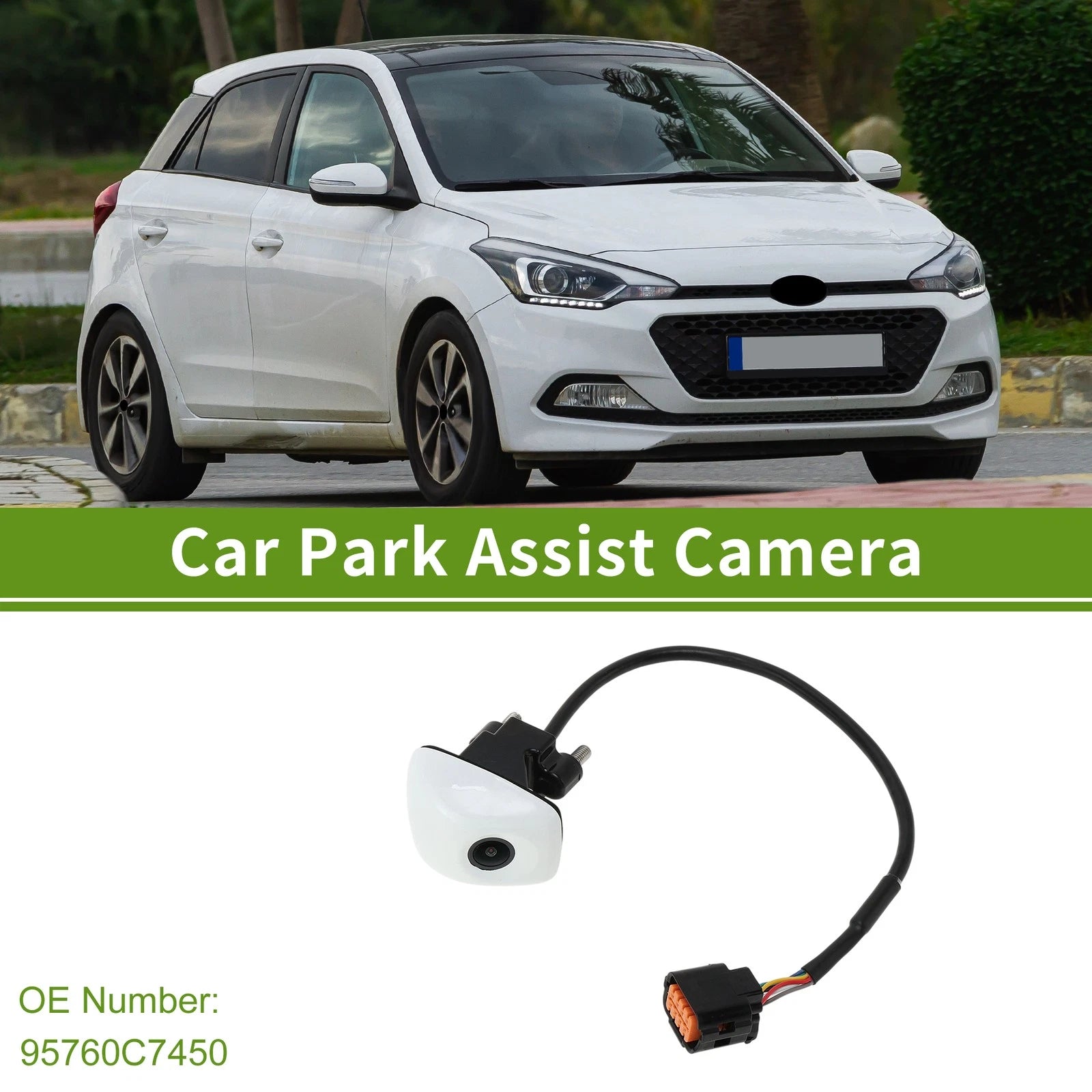 Rear View Backup Camera OEM Replacement for Hyundai i20 (2012–2015)