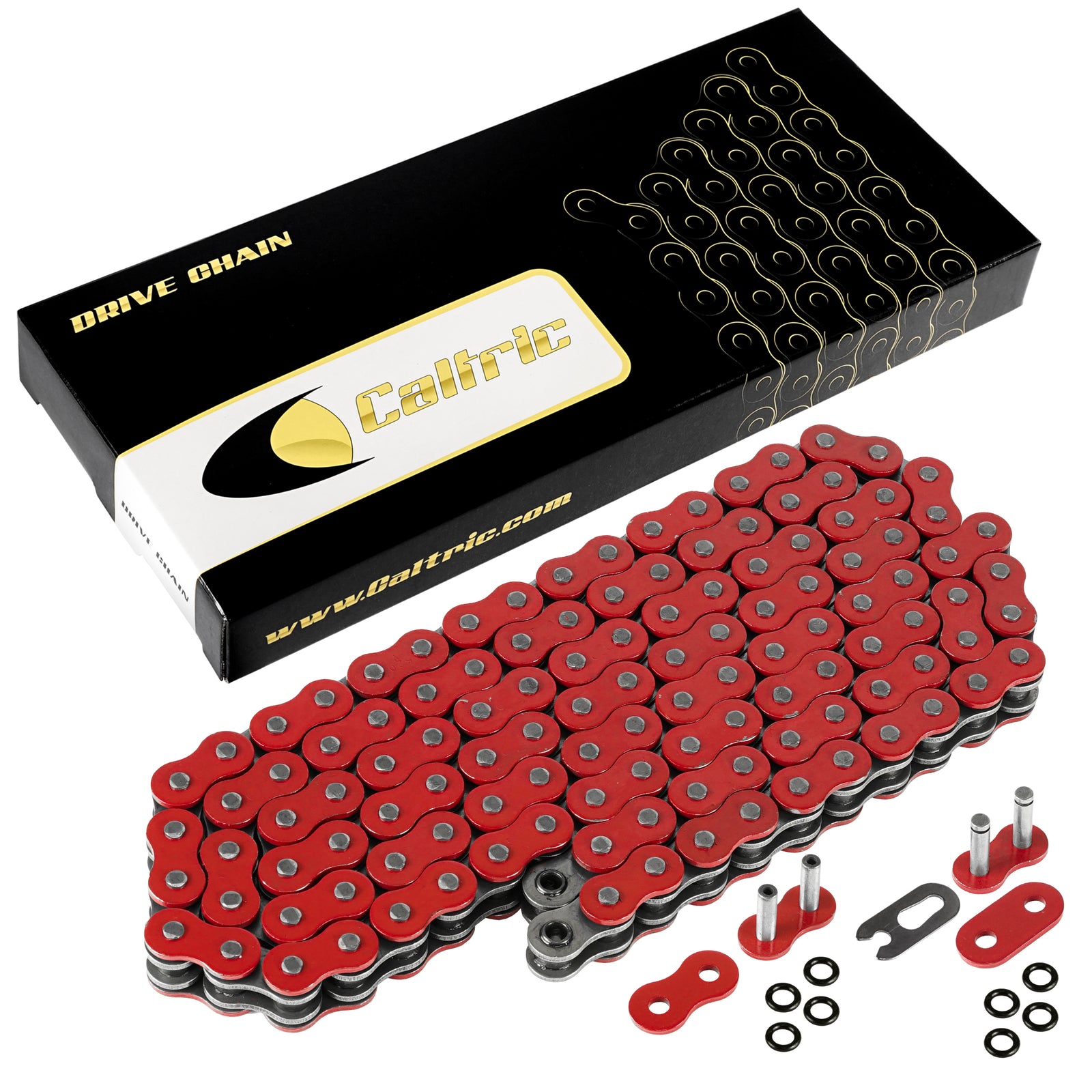O-Ring Drive Chain for Polaris Trail Blazer 250 (2001–2006) Red