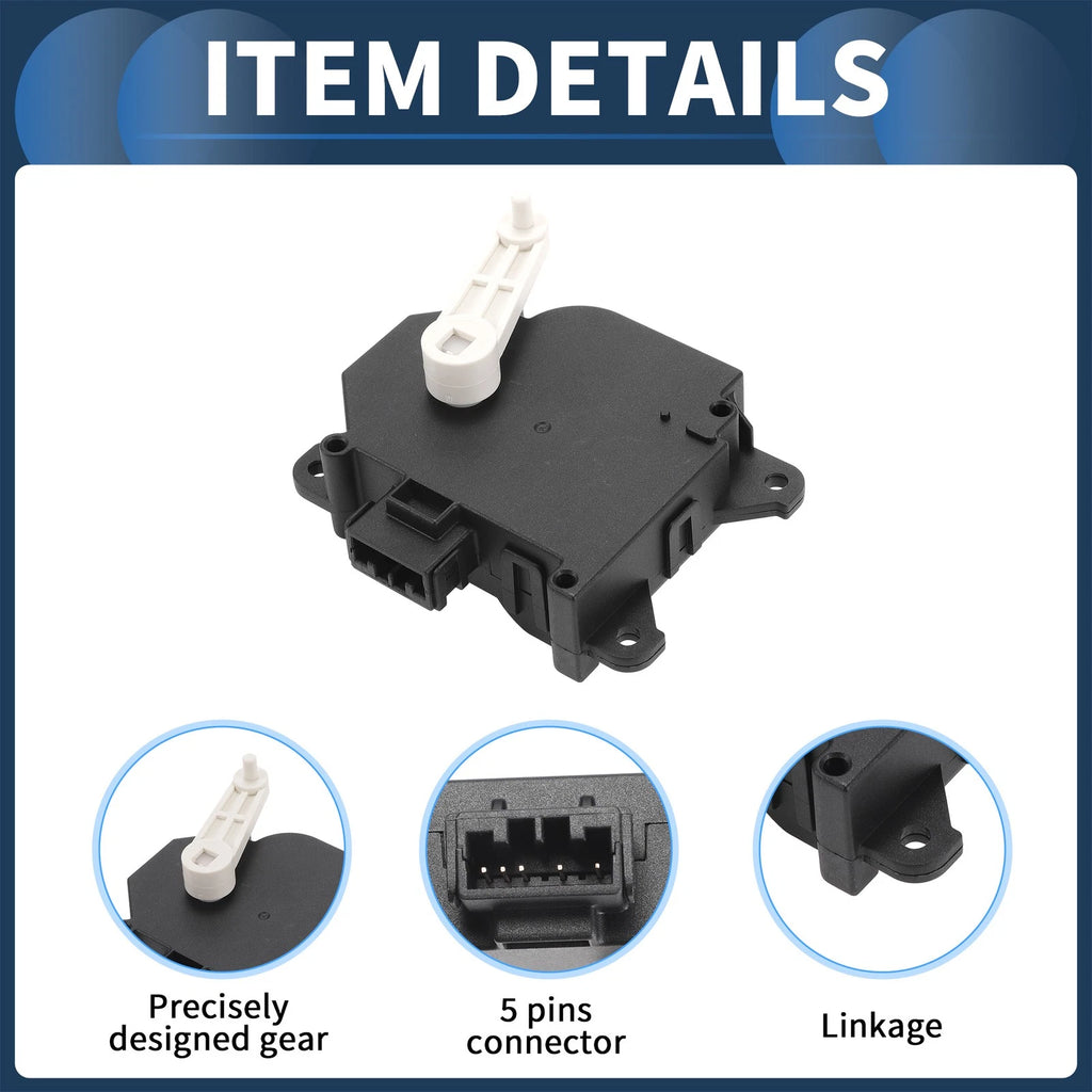 HVAC Heater Blend Door Control Actuator Replacement for Chevrolet SS (2014–2015)