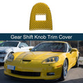 Gear Shift Knob Cover for Chevrolet Corvette C6 Z06 (2005–2013) Yellow