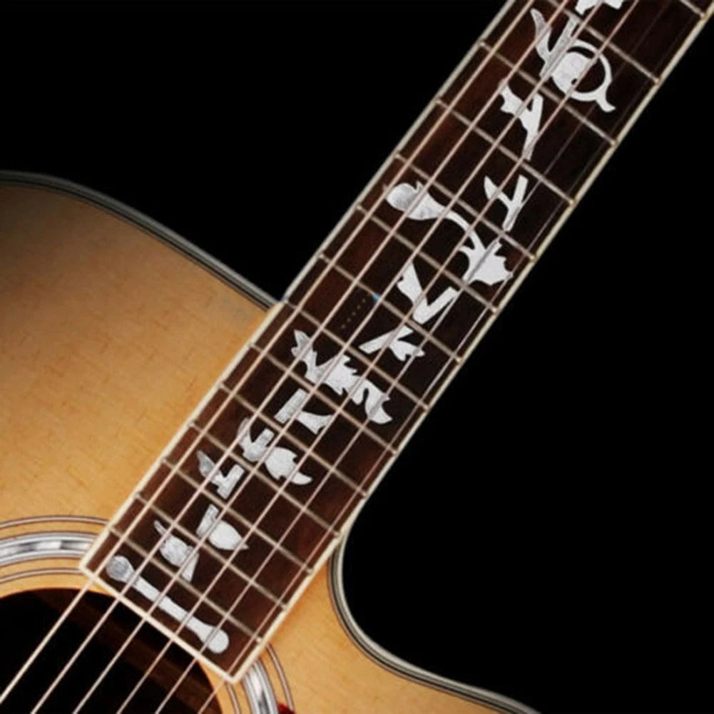 Guitar Inlay Sticker for Portable Use