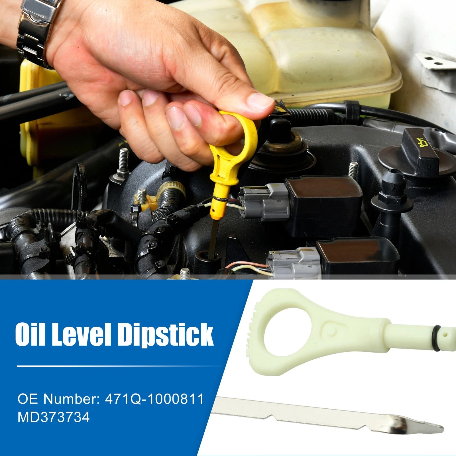 Engine Oil Level Dipstick Replacement for Mitsubishi Lancer (2008–2017)