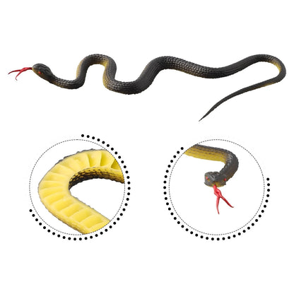 Fake Snake Ornament for Garden (Realistic Lifelike Design)