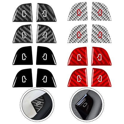 4PCS Window Switch Trim for Tesla Model 3/Y (2024–2025)