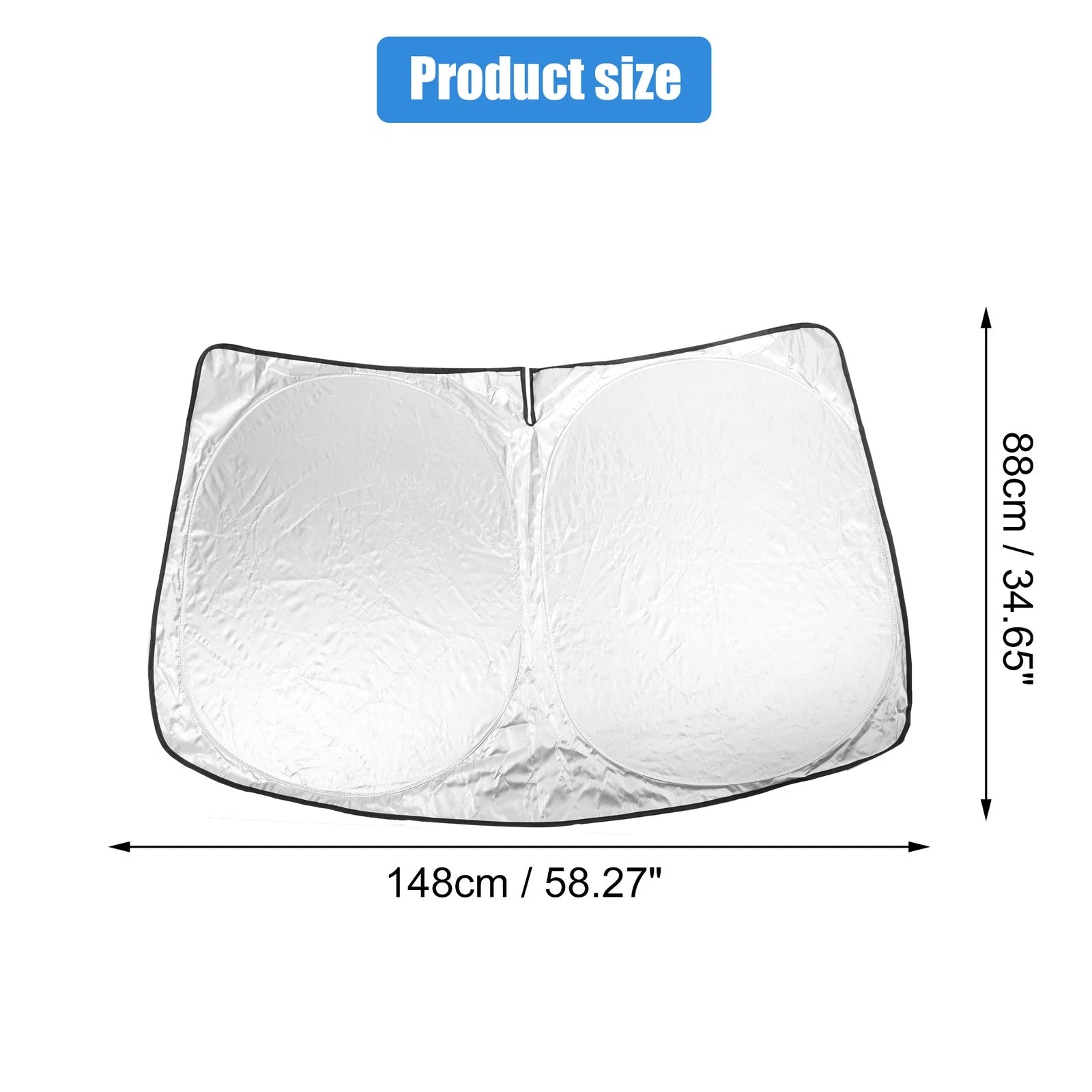 Foldable Windshield Sun Shade for Lexus RX 2016–2022 148x88cm