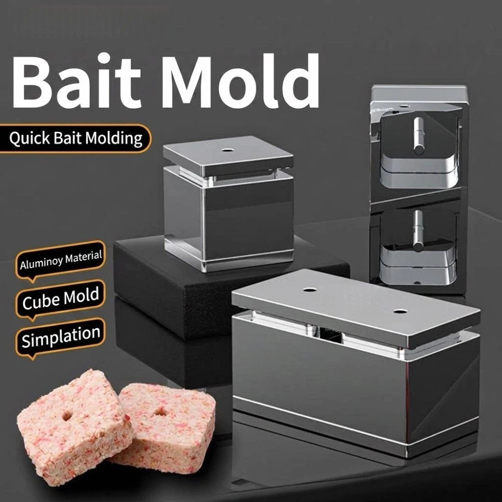 Rice Bran Bait Press Aluminum Alloy Tool for Carp Anglers