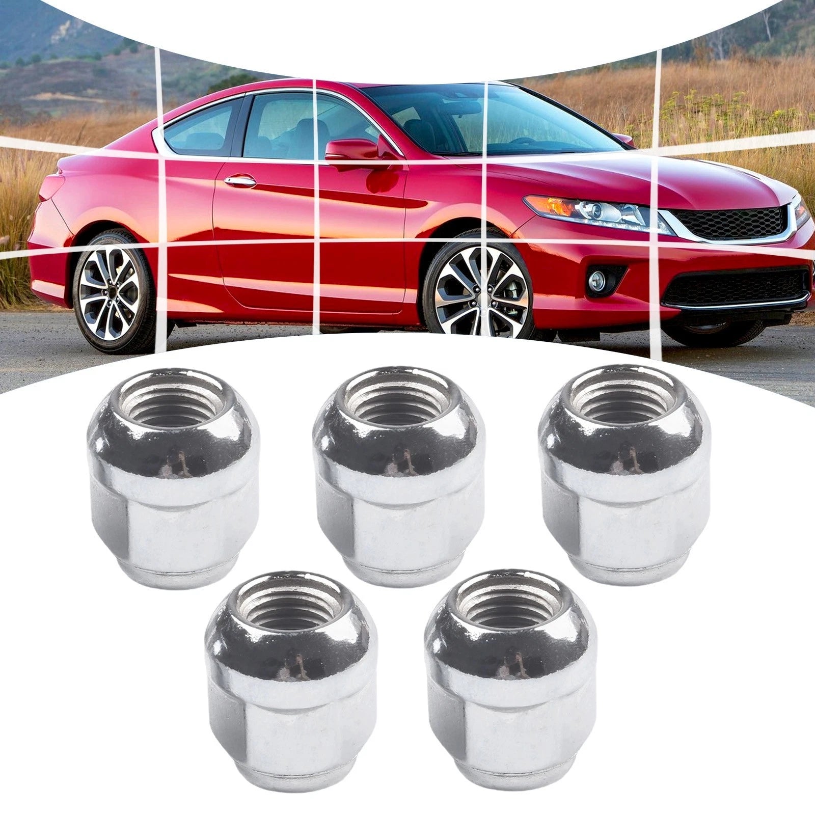Lug Nut Set for Honda Models (1.5 Thread Size)