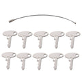 10 Pcs Ignition Key for Ford Tractor (1570)
