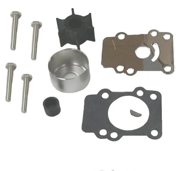 Outboard Water Pump Impeller Kit for Mercury Mariner 9.9 15 hp (46-84277M, 18-3148)