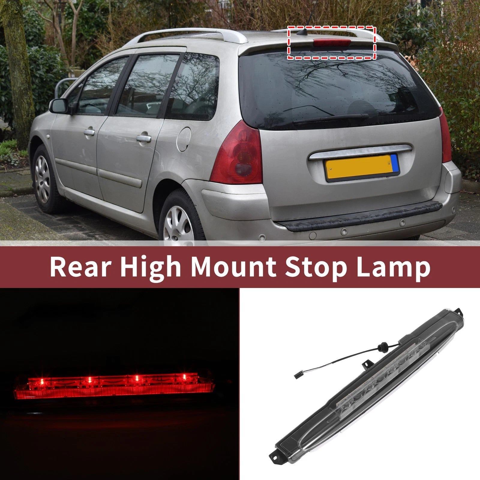 Third Brake Light White LED for Buick Rainier (2004–2007)