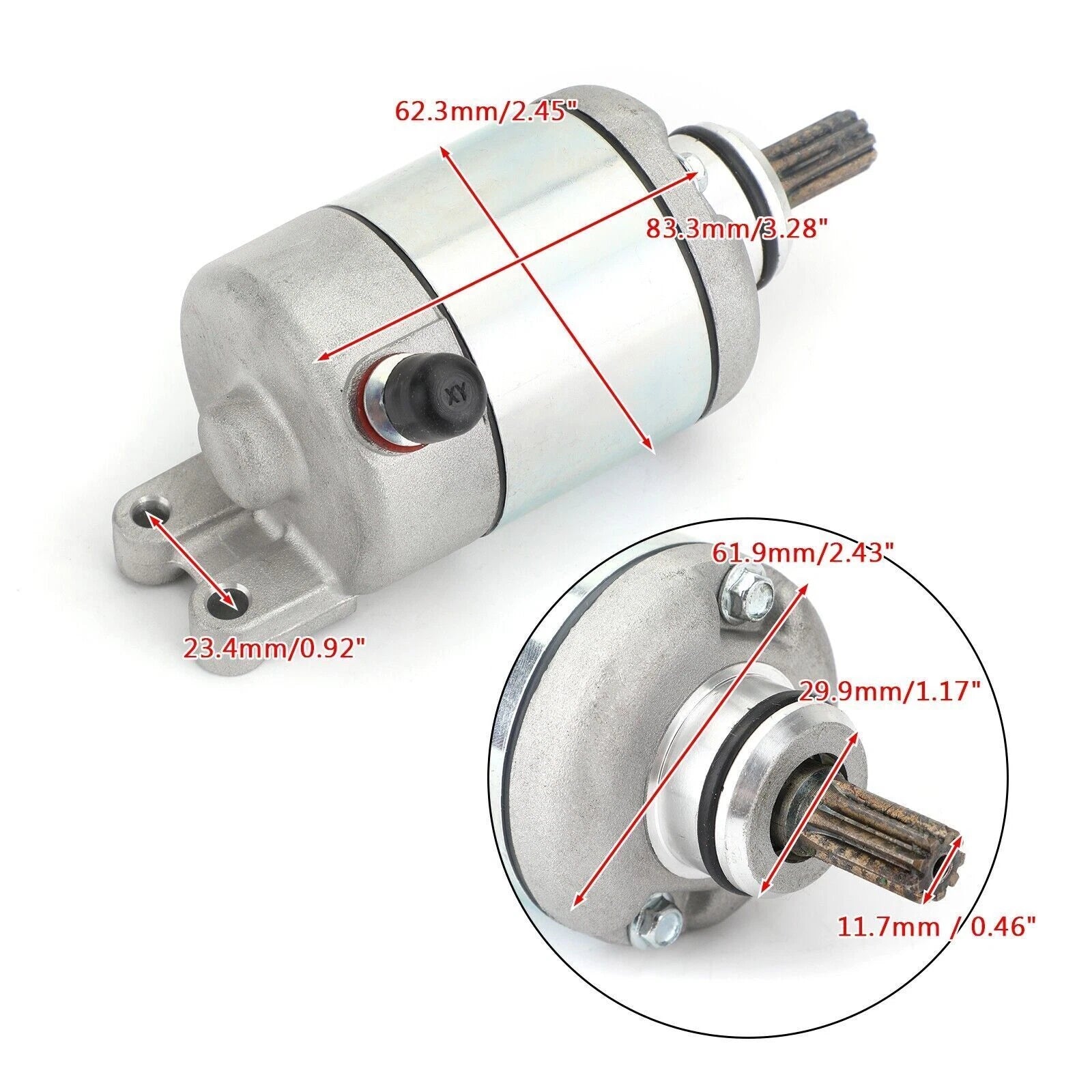 Starter Motor for Husqvarna Husaberg FE FX FS 390 450 570 (2009–2012)