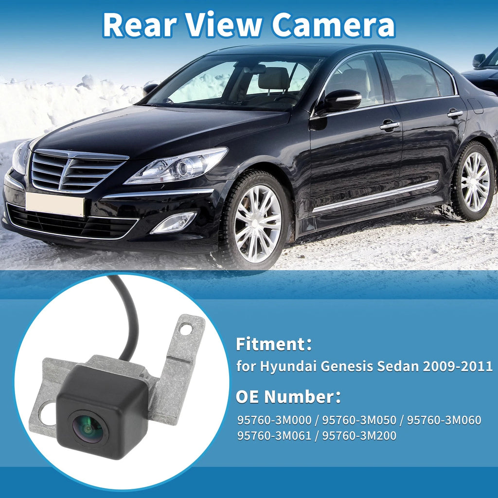 Rear View Backup Camera Park Assist for Hyundai Genesis Sedan (2009–2011)