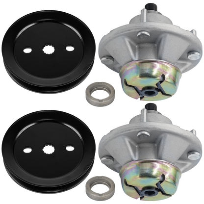 Spindle Assembly With Pulley 48 Inch Replacement for John Deere (X520–X730)