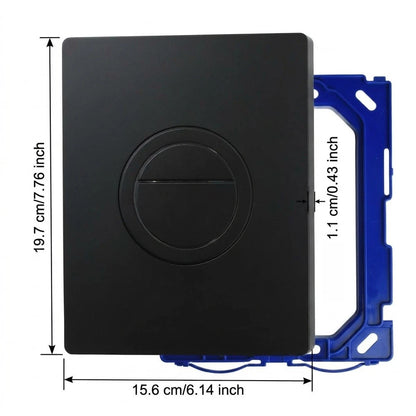 Dual Flush Plate for GROHE Pneumatic Valves