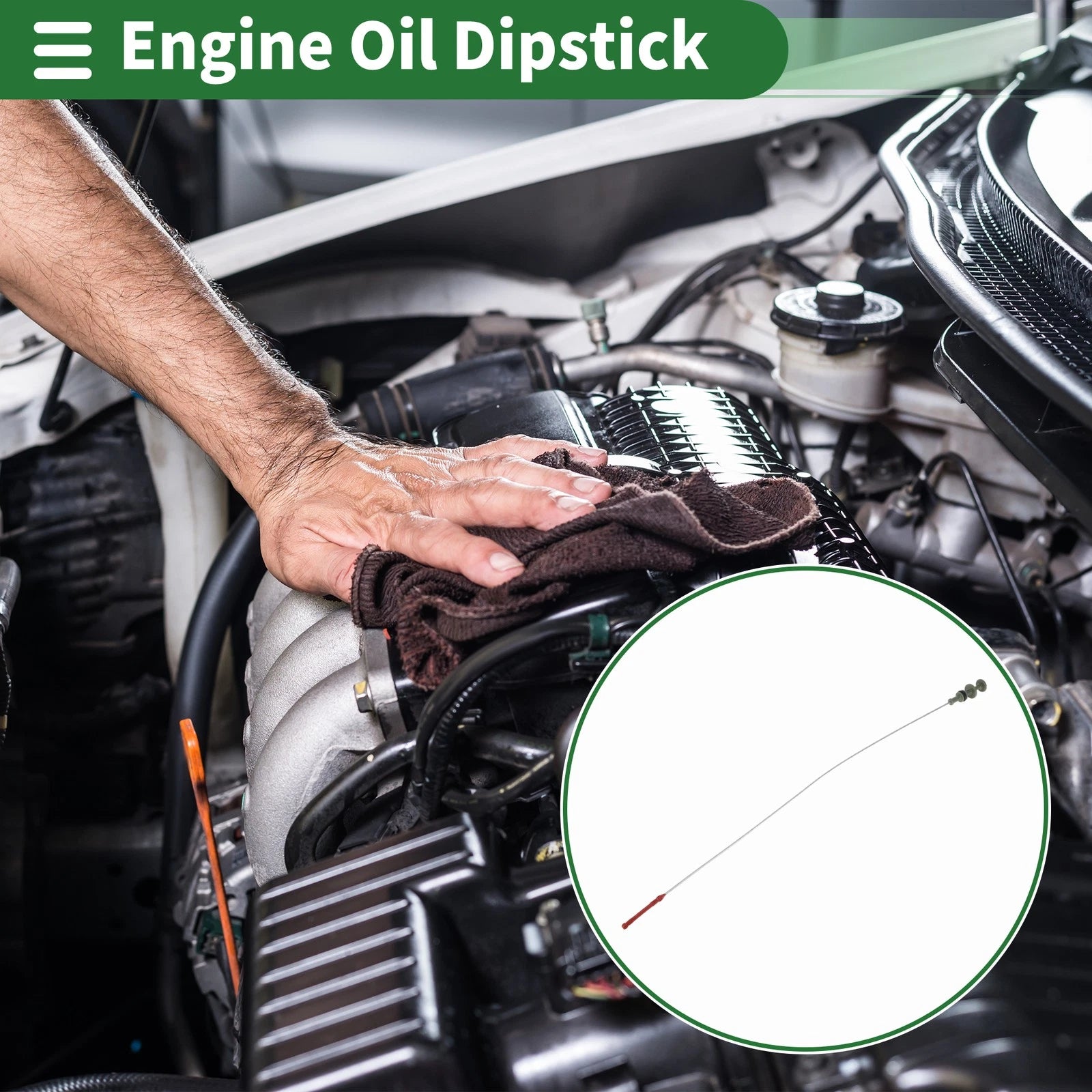 Oil Level Dipstick Replacement for Mercedes-Benz GLK-Class X204 (2009–2015)