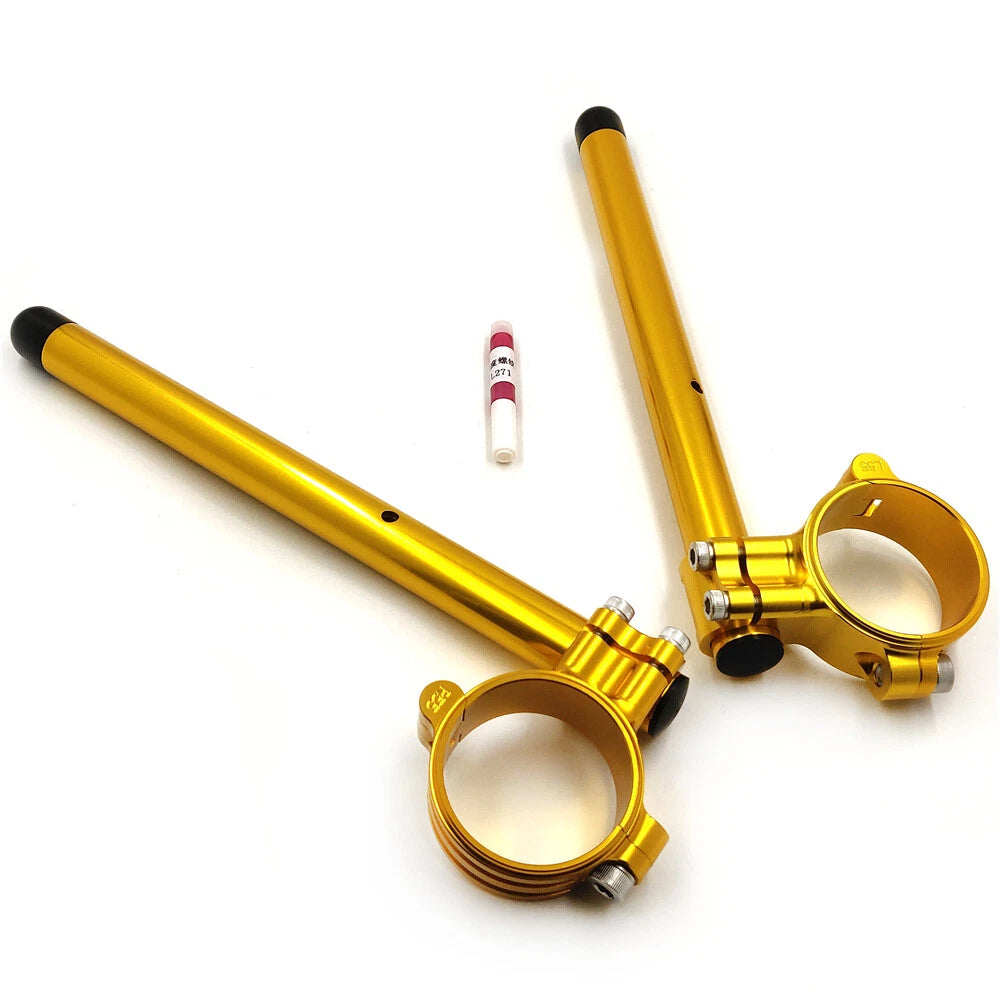 CNC 55mm Fork Clip-ons Handle Bar Riser Pair for Yamaha YZF