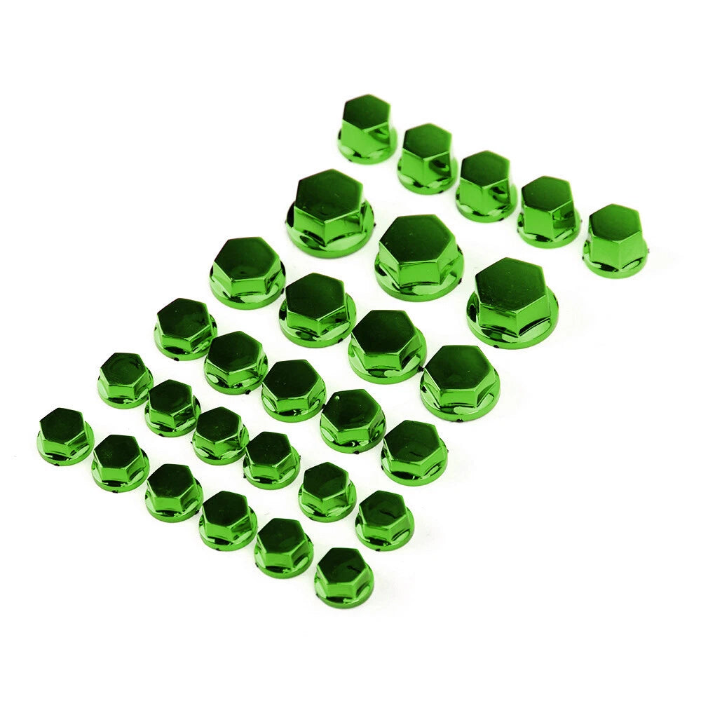 30pcs Hexagon Socket Screw Covers for Motorcycle (Universal)