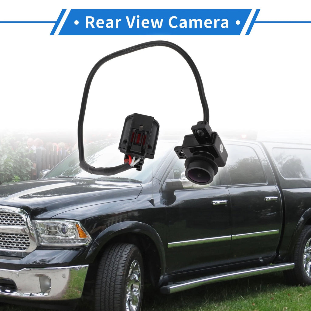Rear View Backup Camera 120-180° Replacement for Dodge Ram 1500 (2009–2021)