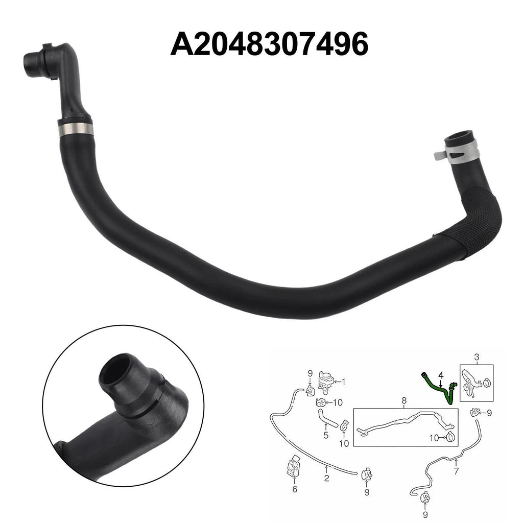 Abrasion Proof Coolant Pipe for Mercedes Vehicles