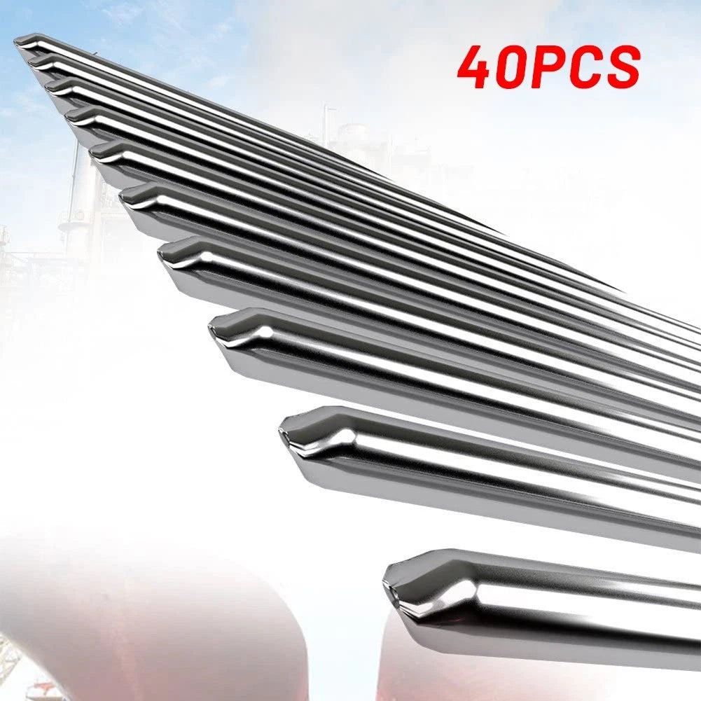 40pcs Low Temperature Welding Rods 50cm x 1.6mm