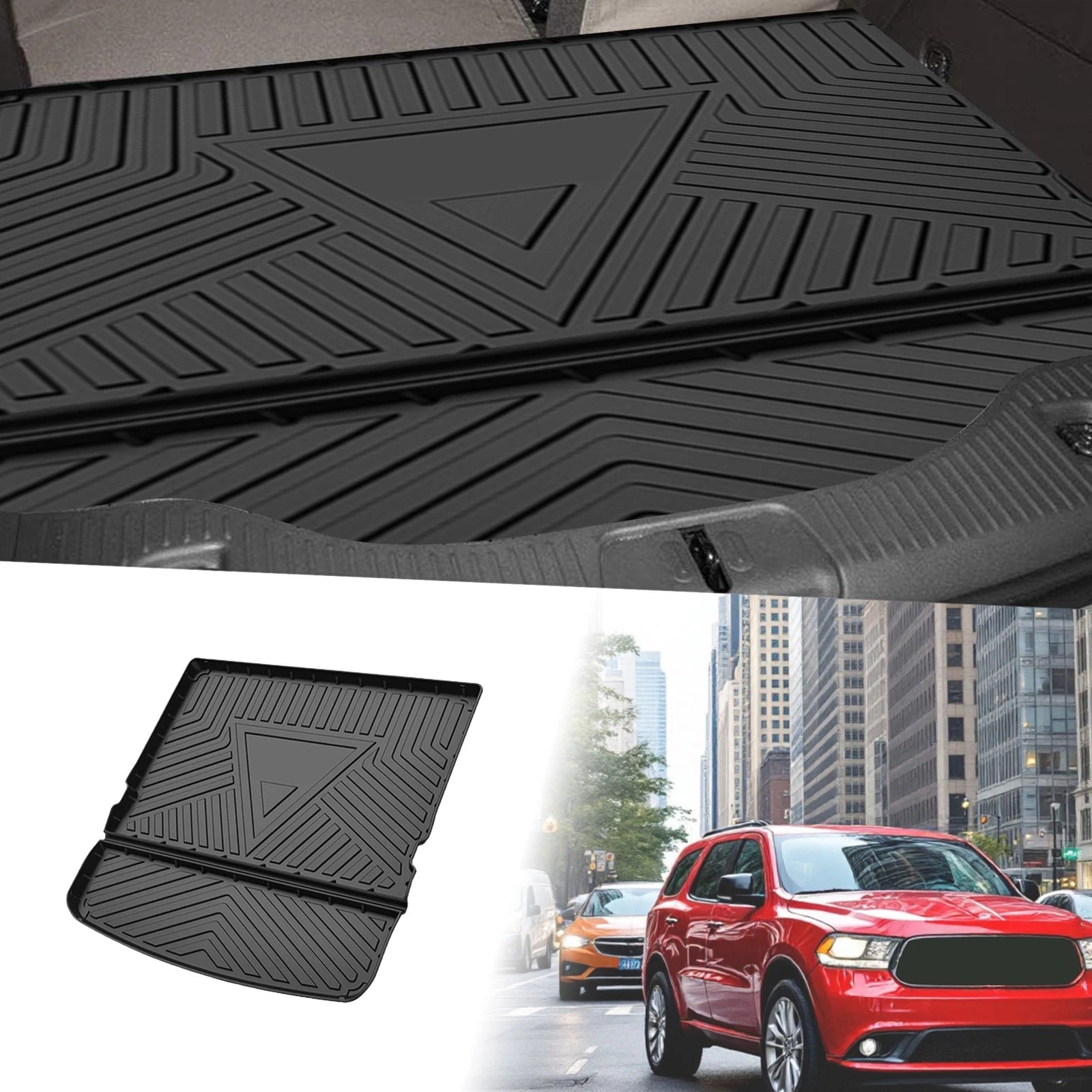 Rear Trunk Cargo Liner TPE Flat Face for Dodge Journey (2013–2018) 1 Pc