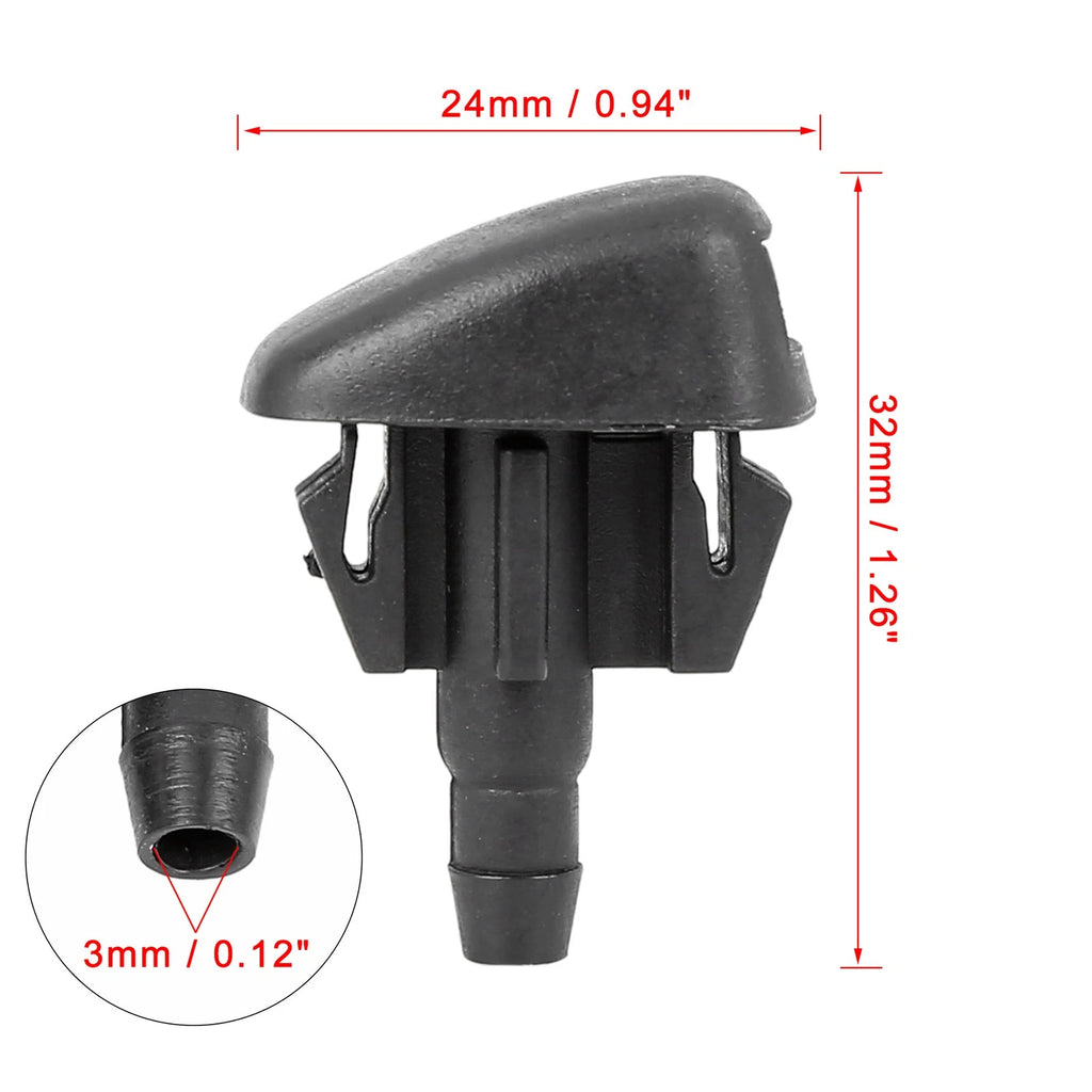 Windshield Wiper Washer Nozzle Jet Replacement for Mazda 3 6 CX-5 (2011–2018)