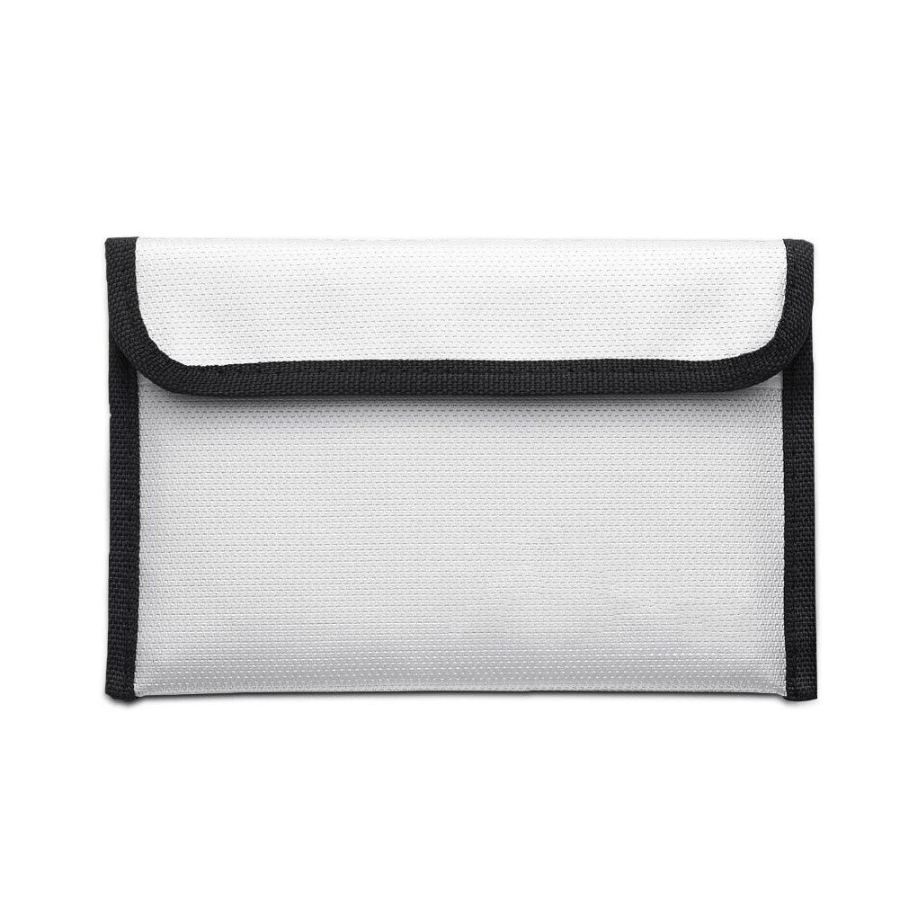 Fireproof Nylon Zipper Storage Bag for Power Bank Earphone Carry